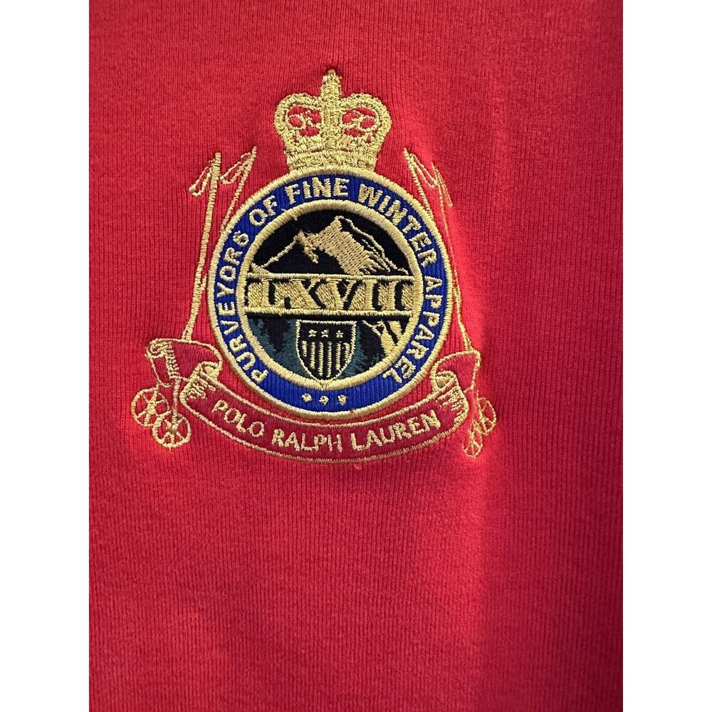 Vintage Polo Ralph Lauren Purveyors of Fine Winter Apparel Turtleneck Shirt Sz L
